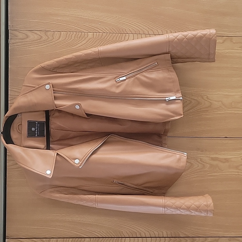 Bagatelle Faux Leather Jacket